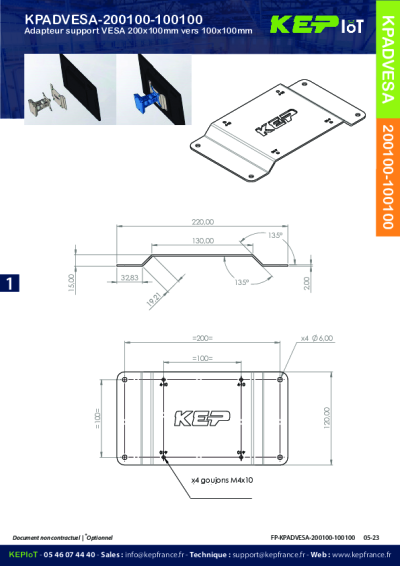 ACCESSOIRES - KPADVESA-200100-100100