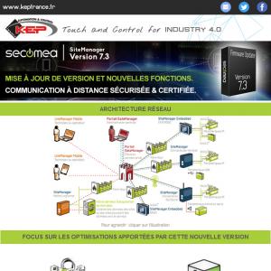 Newsletter Secomea Routeur VPN Nouvelle Version 7.3