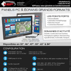 Panels PC Industriels Grand Format & Personnalisables