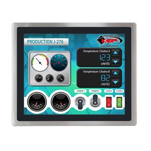  Moniteur Tactile  Étanche en Inox face avant - KEPIoT - 19