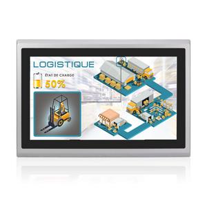 Écran tactile résistif / tactile capacitif projeté 15,6''