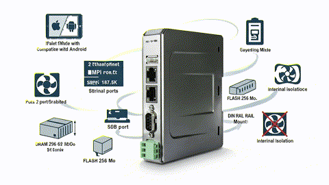 Unité Centrale Multiprotocoles IHM weintek - cMT-SVR-100