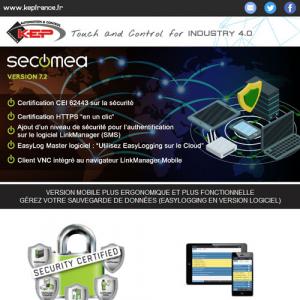 Newsletter Secomea Routeur VPN Nouvelle Version 7.2