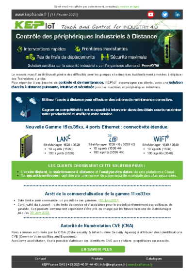 Contrôle des périphériques industriels à distance | Secomea