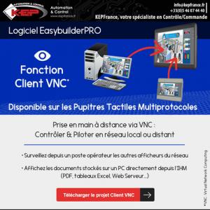 NEWSLETTERS - EasyBuilderPro Fonction Client VNC