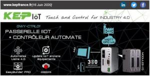 Passerelle IIoT + Contrôleur Automate