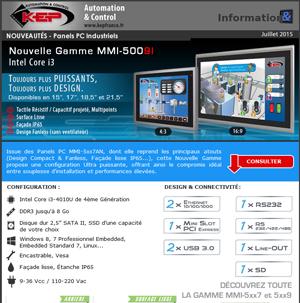 NEWSLETTERS - Panels PC MMI-5009I