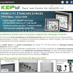 NEWSLETTERS - Panels PC étanches IP69K
