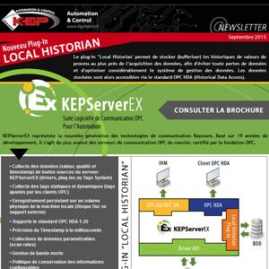 Nouveau plug-in Local Historian - KEPFrance