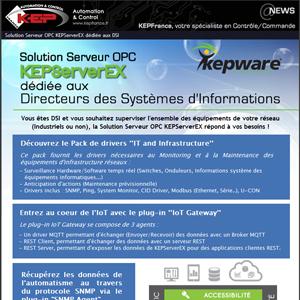 KEPServerEx - Suite Logicielle de Communication OPC