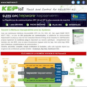 La Plateforme de communication OPC UA et IOT la plus avancée du marché.