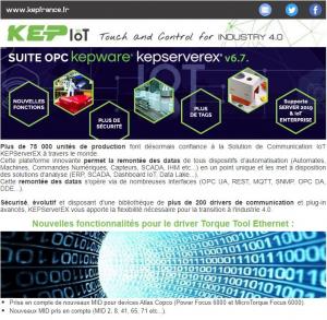 NEWSLETTERS - KEPServerEX version 6.7