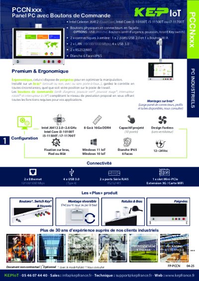 PC INDUSTRIEL - PCCN185