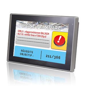 Panel PC Industriel Capacitif Projeté - MMI5108 - 10.1