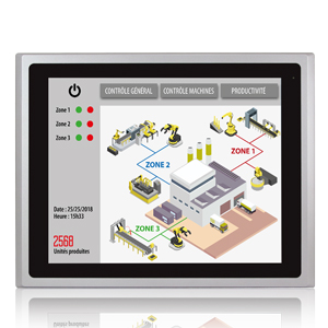 Panel PC Industriel Fanless Tactile Puissant - MMI5199