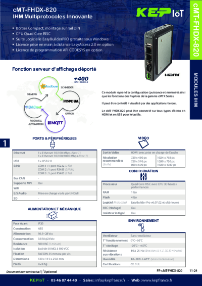 Module Intelligent Multiprotocoles